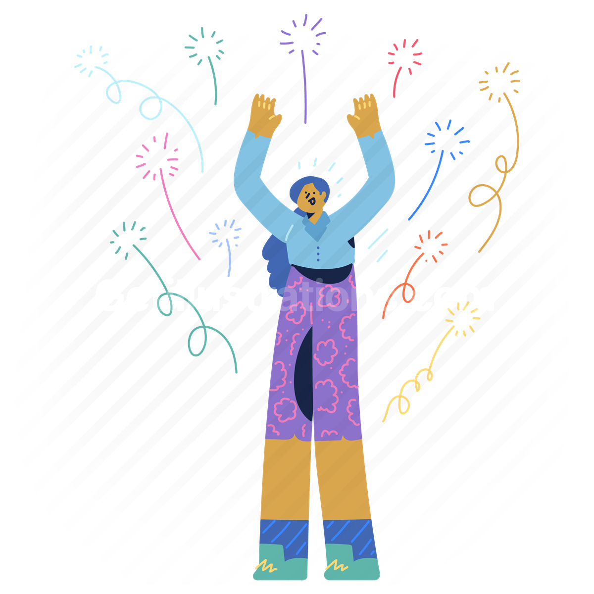 Events and Celebrations  illustration